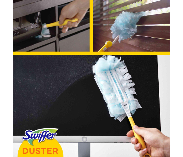 SWIFFER DUSTER Miotełka do kurzu rączka + 4 wkłady - 1461435 - zdjęcie 6